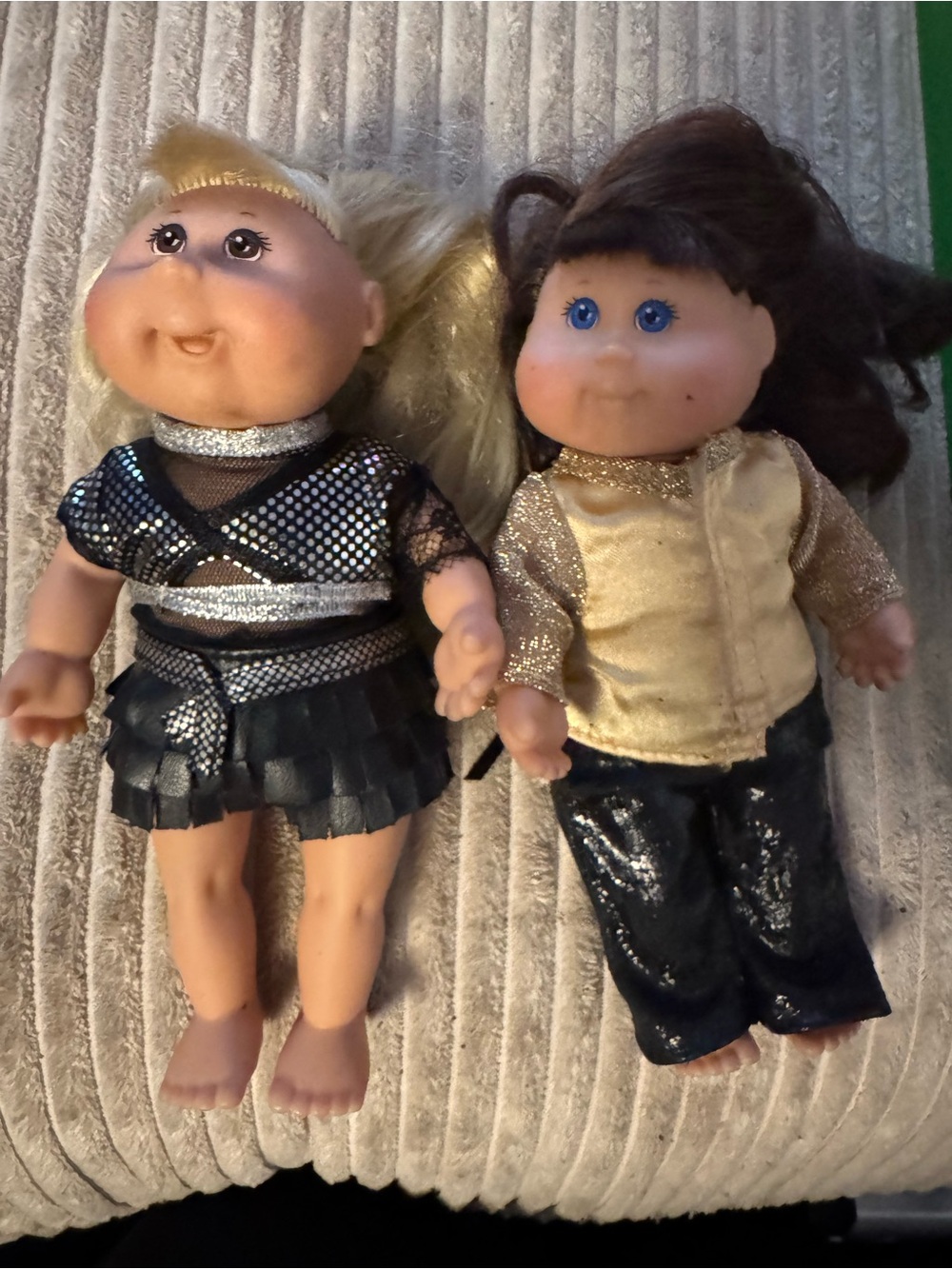 Mini cabbage patch kids dolls